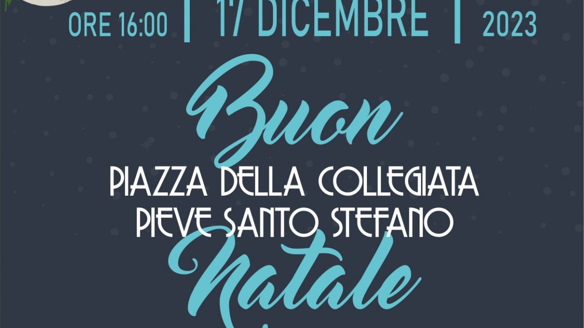 buon natale proloco pieve santo stefano