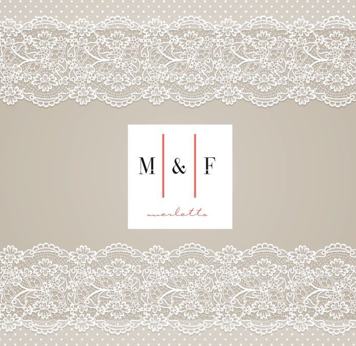 merletto con logo M&F