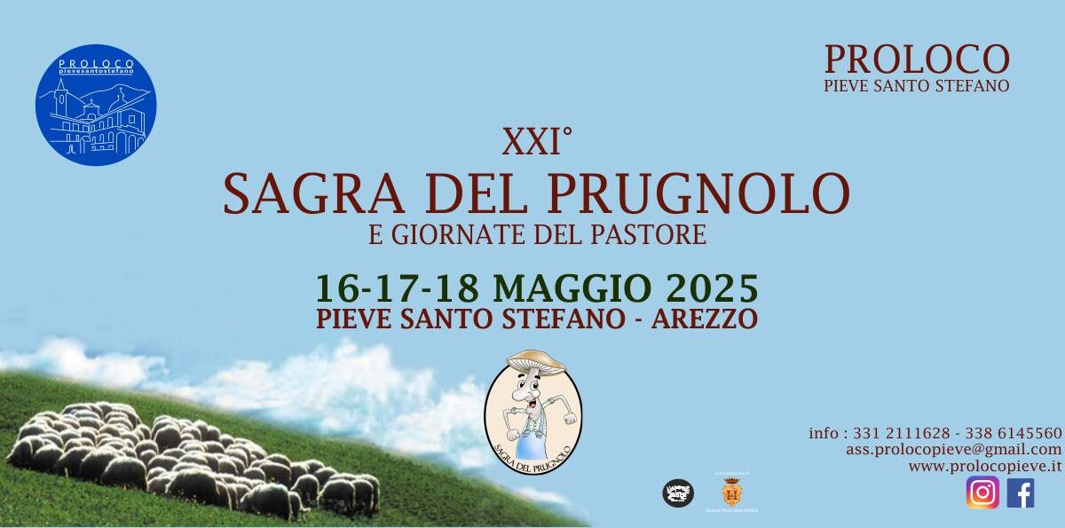 SAGRA DEL PRUGNOLO 2025 PIEVE SANTO STEFANO